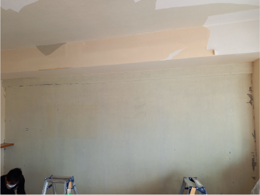 クロス貼替工事