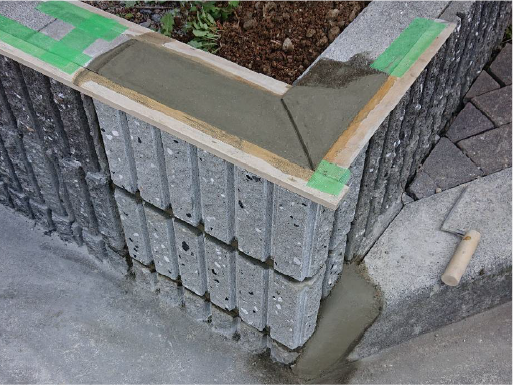 ブロック塀補修