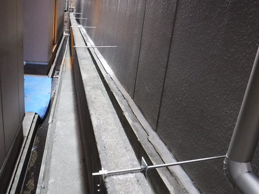 ブロック塀簡易補強