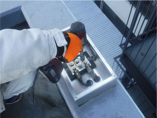 中継ボックス交換