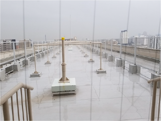 塩ビ防水シート工事施工前