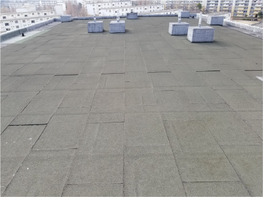 露出アスファルト防水改修