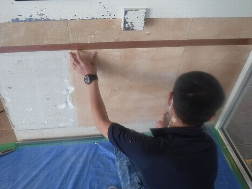 化粧ボード張替