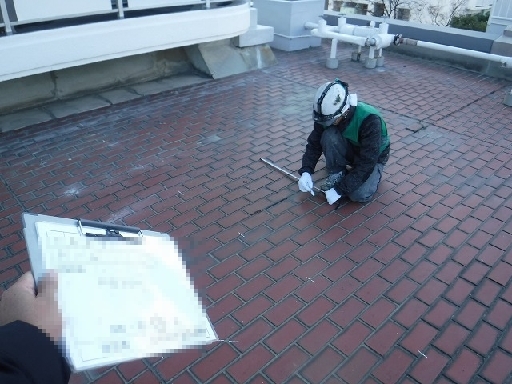 防水再生工法注入防水工事2