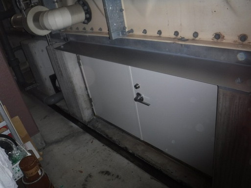 ポンプ室扉改修工事4