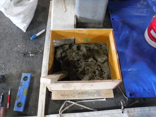 移動式粉末消火設備ボックス改修2