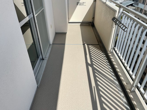 バルコニー長尺シート張替